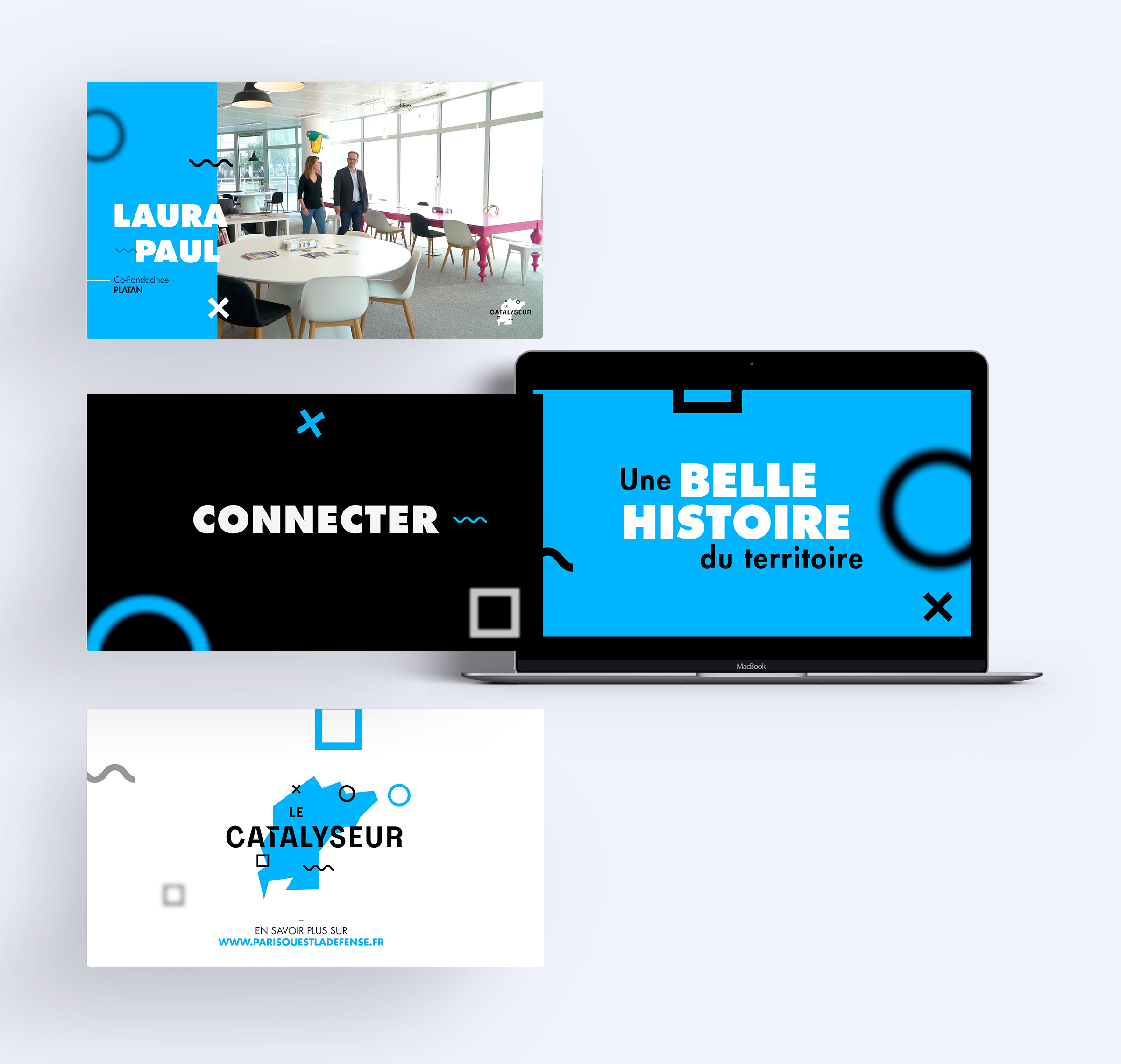 réalisation animation 3D Paris Ouest La Défense digital agency