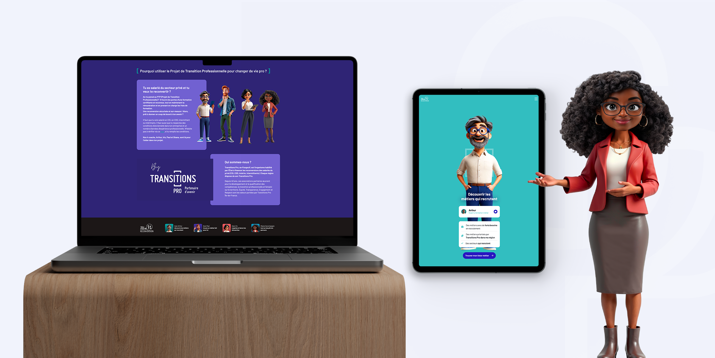 page web coach reconversion