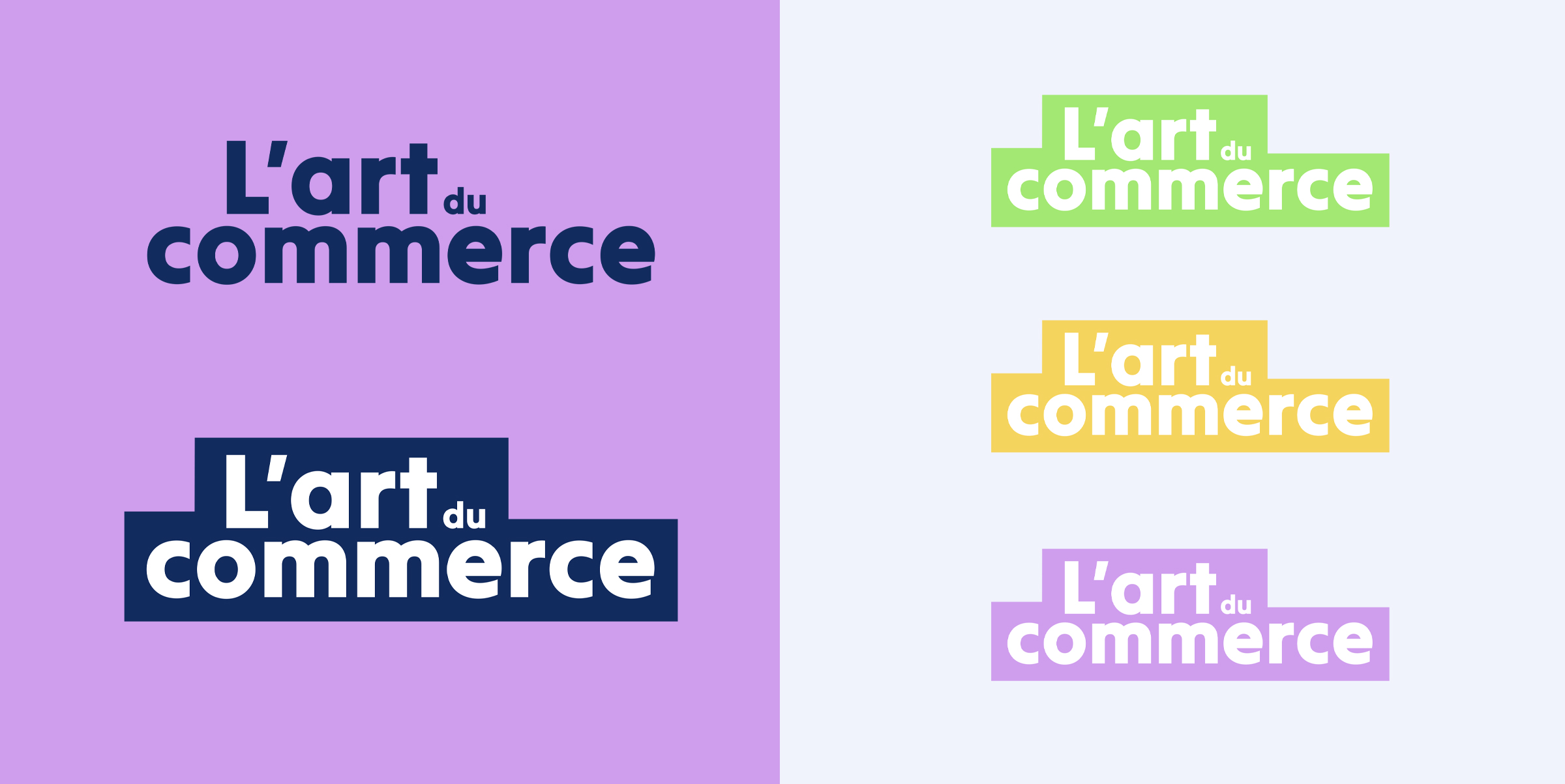 logo art du commerce