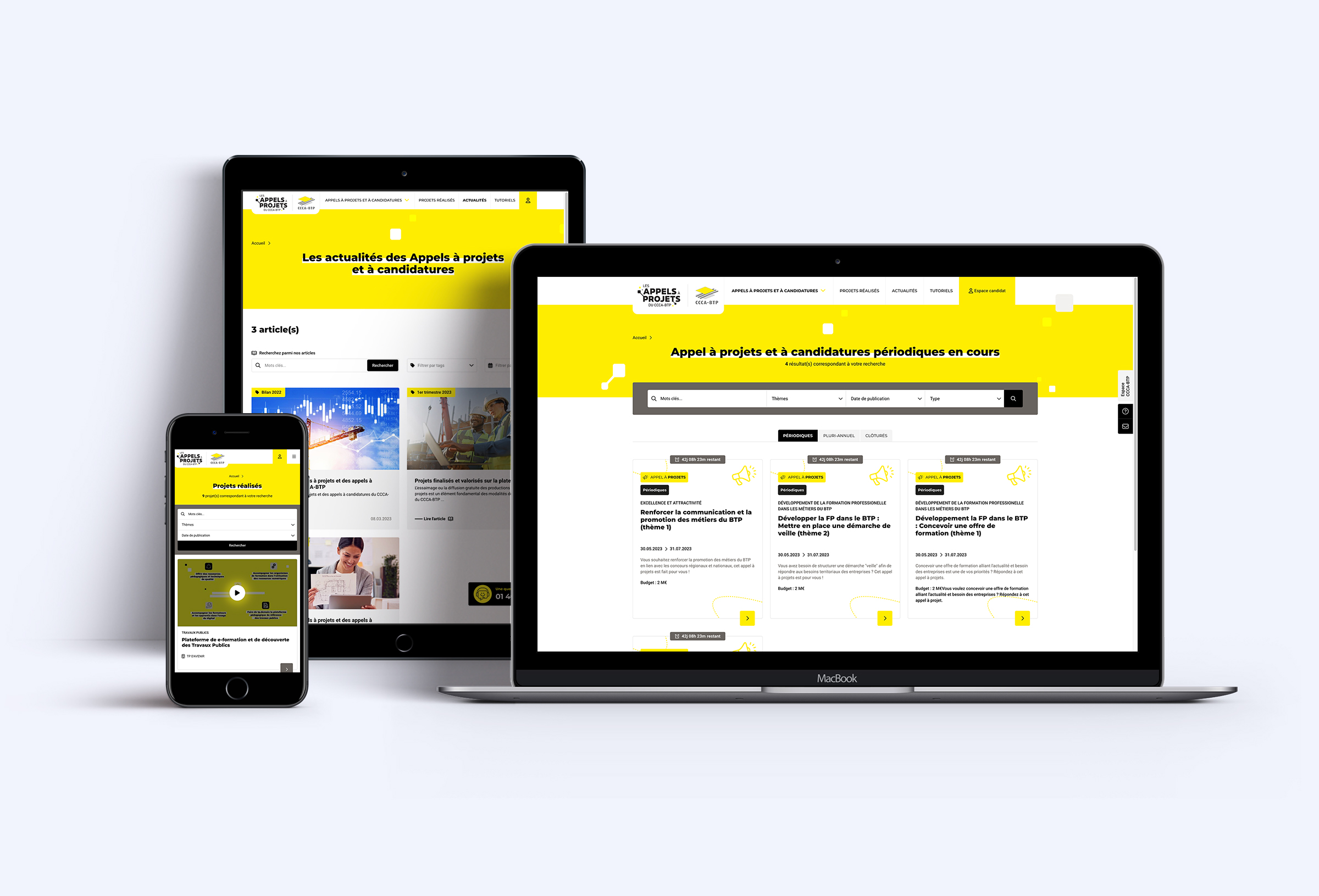 site appels à projets