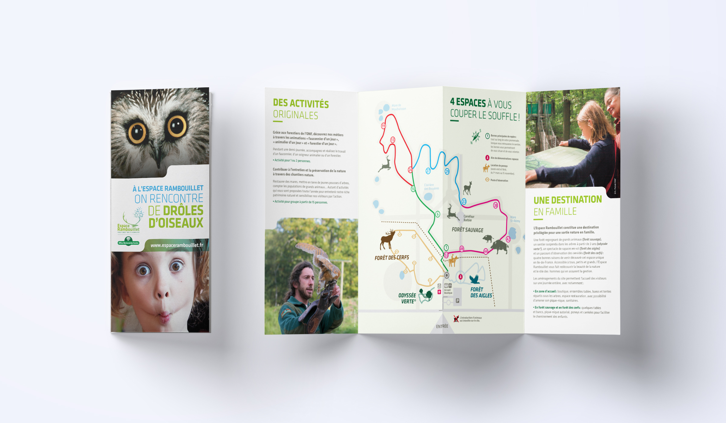 Création leaflet présentation du parc