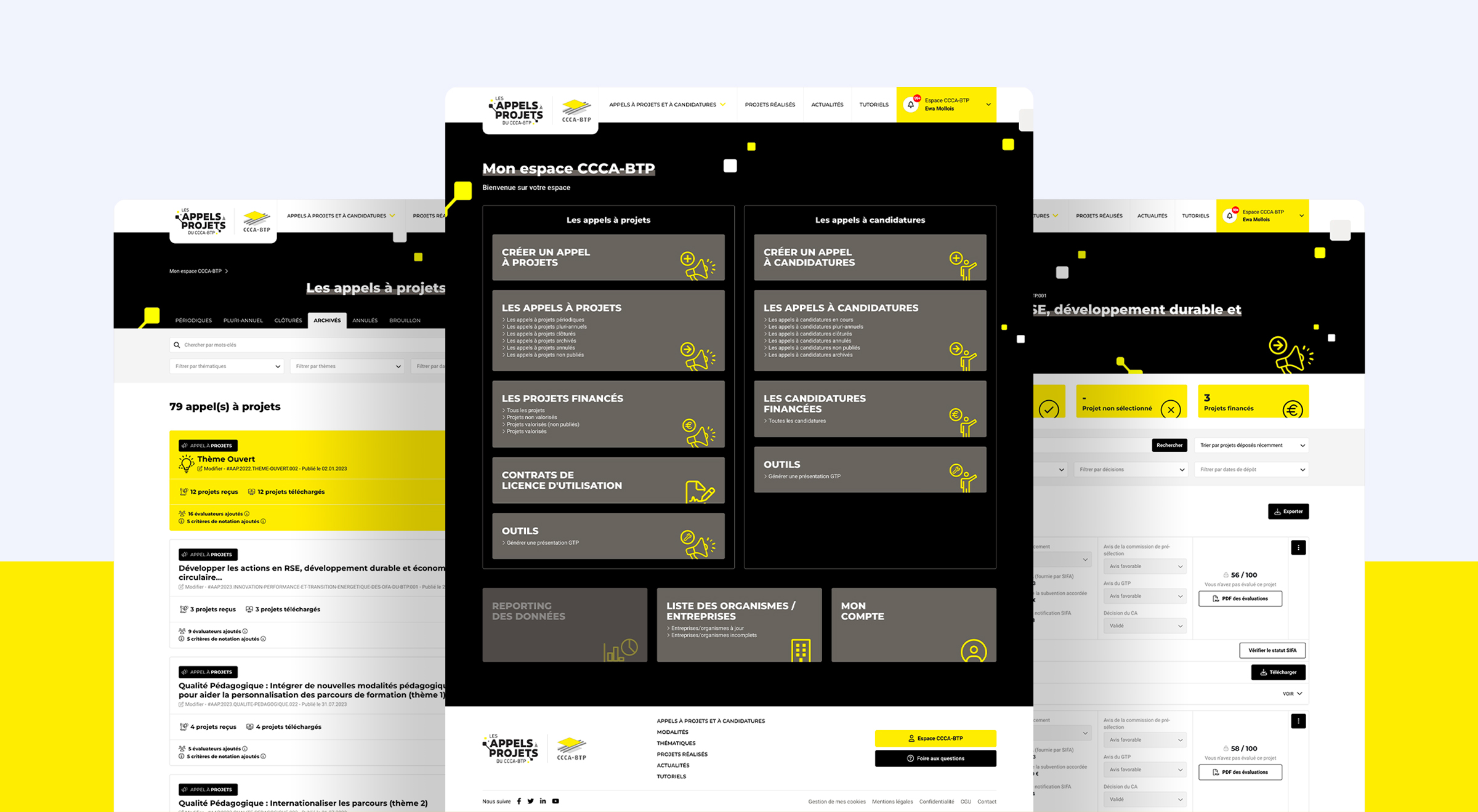 site appels à projets