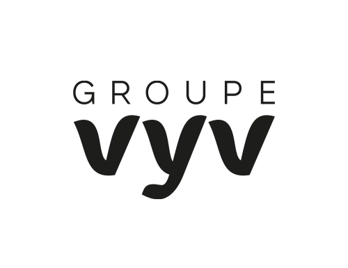 logo VYV noir et blanc