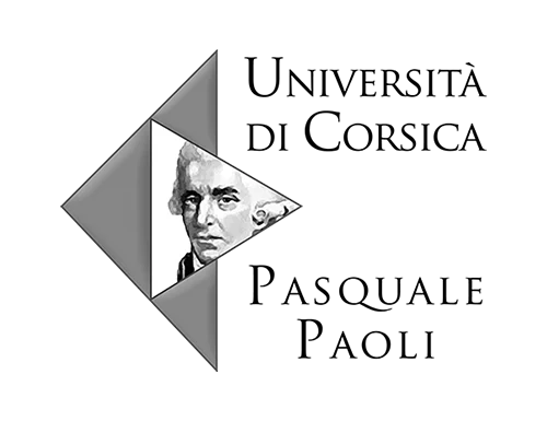logo université corse noir et blanc