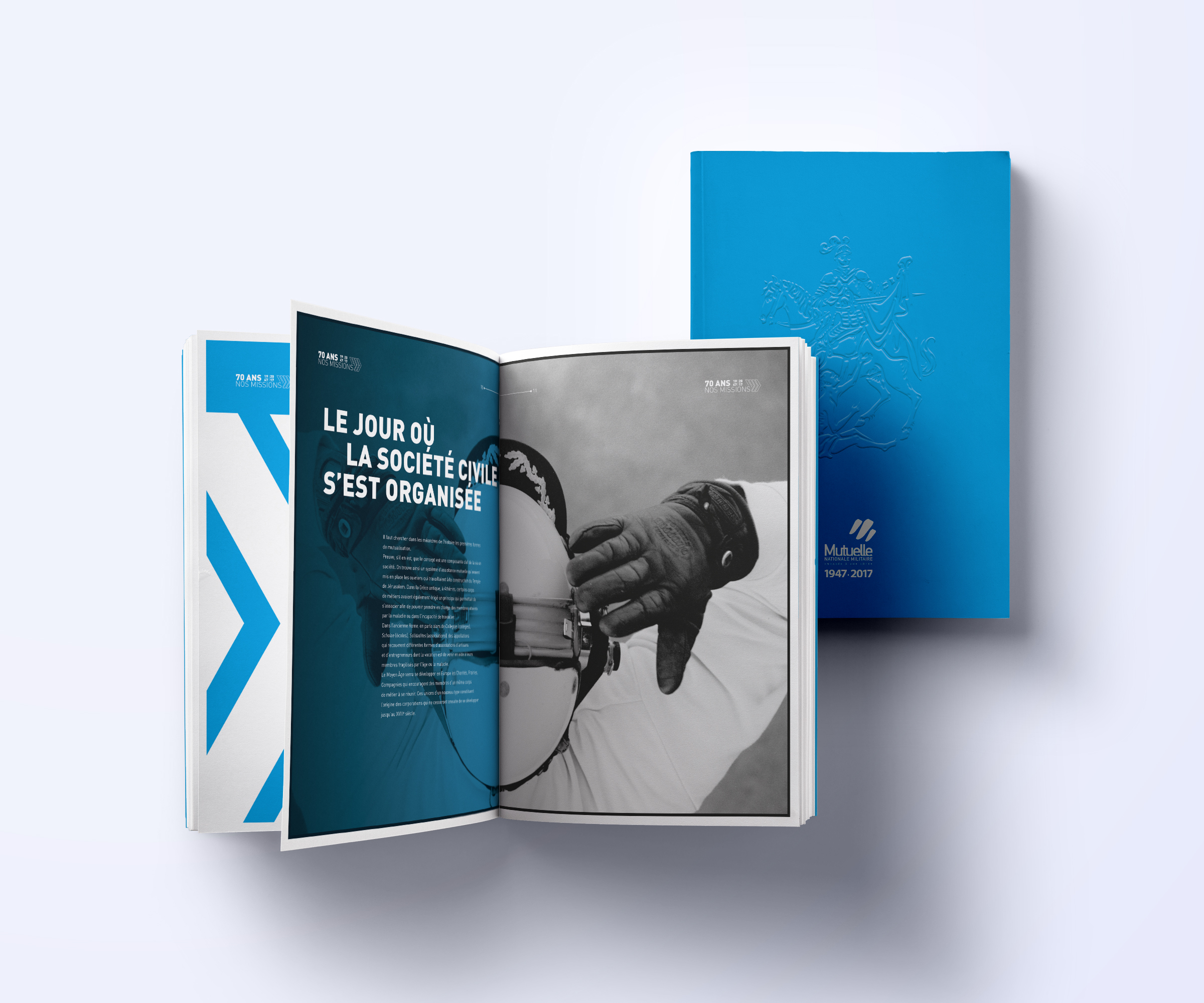 Couverture du rapport annuel Mutuelle Nationale Militaire